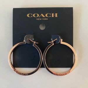 COACH Hoop earrings